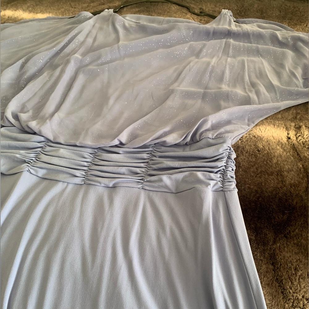 I am selling this purple off the shoulder dress